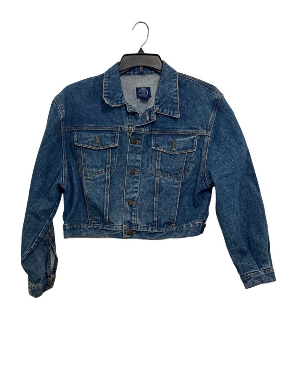Gap Womens Medium Cropped Denim Jacket 100% Cotton